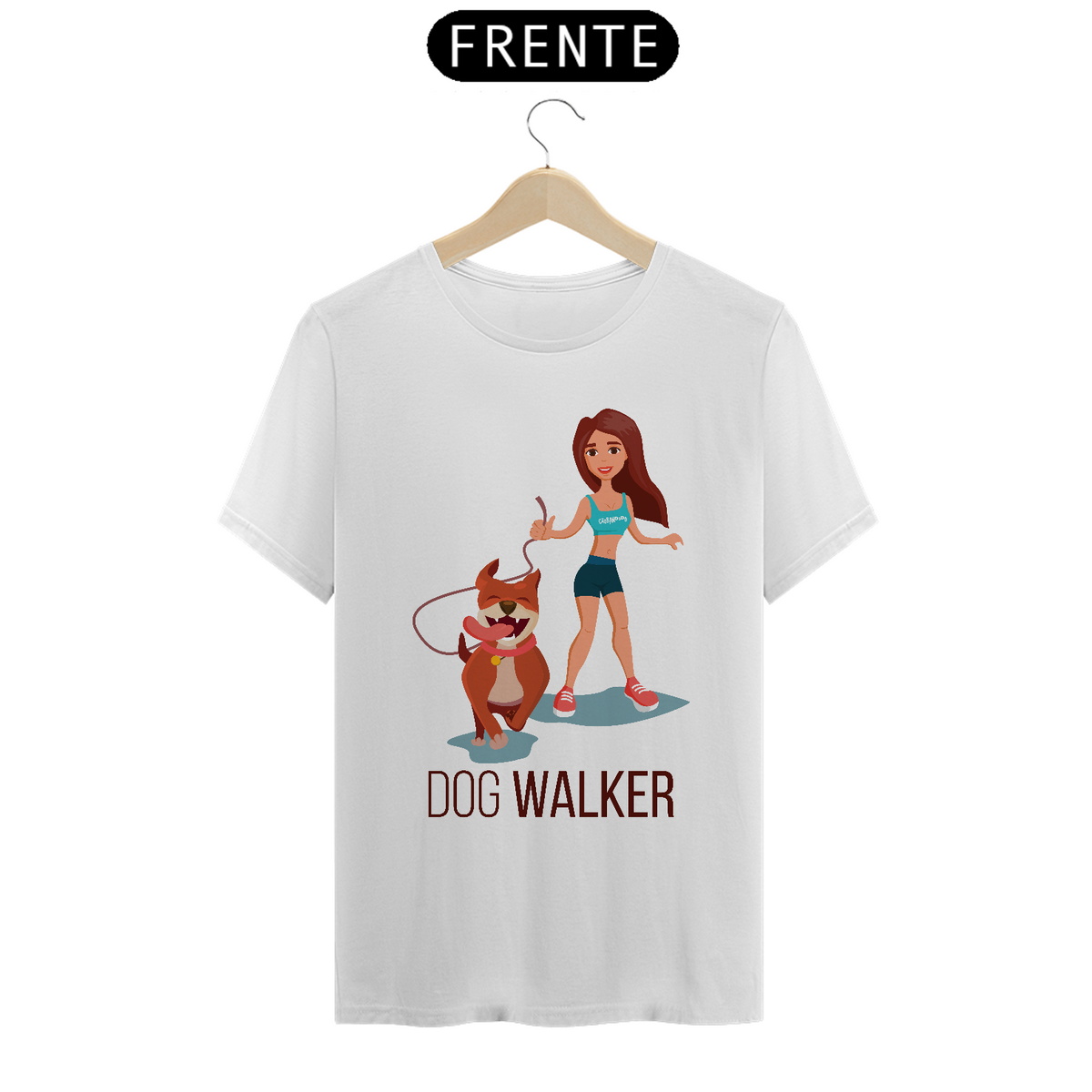 Nome do produto: Camiseta Dog Walker