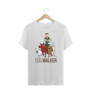 Camiseta Plus Size Dog Walker - Passeador de Cães