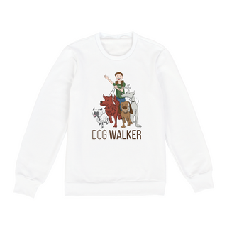 Moletom Blusão Dog Walker - Passeador de Cães