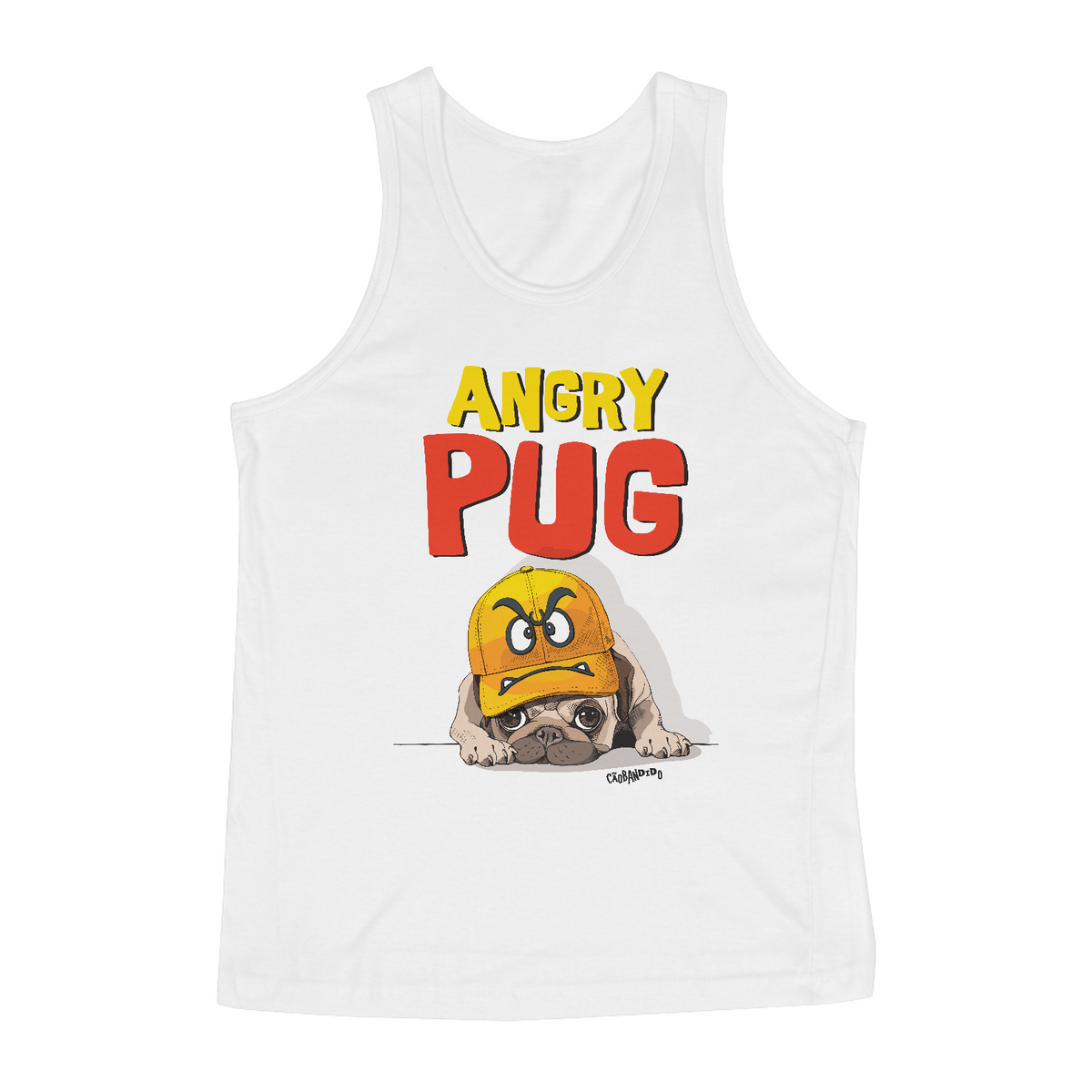 Nome do produto: Regata Angry Pug