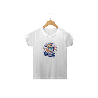 Nome do produtoCamiseta Infantil Cachorro Skatista