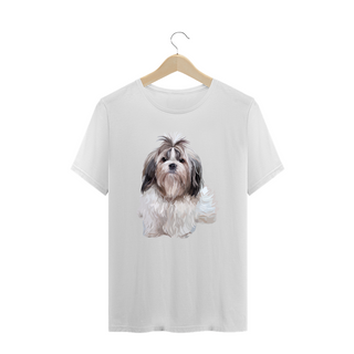 Nome do produtoCamiseta Plus Size Shih Tzu Realista