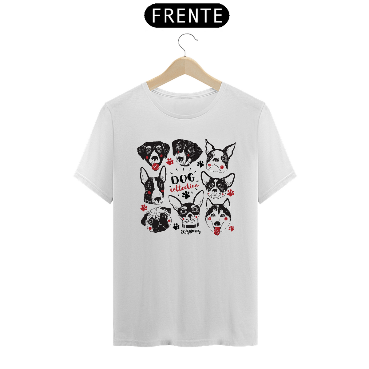 Nome do produto: Camiseta Dog Collection