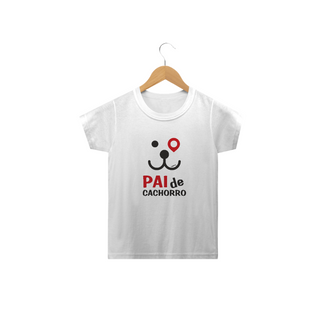 Nome do produtoCamiseta Infantil Pai de Cachorro