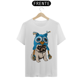 Nome do produtoCamiseta Cachorro Pug Coruja