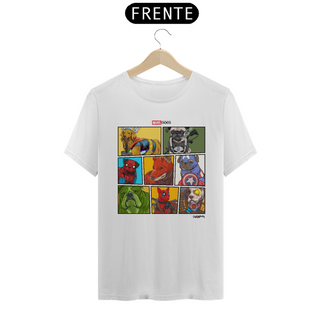 Nome do produtoCamiseta Marvel Dogs Super Heróis