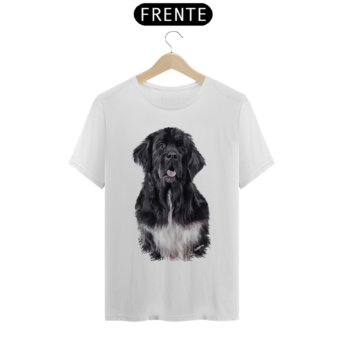 Nome do produto: Camiseta Terra Nova Preto Realista
