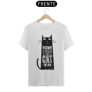 Nome do produtoCamiseta Home Is Where The Cat Is