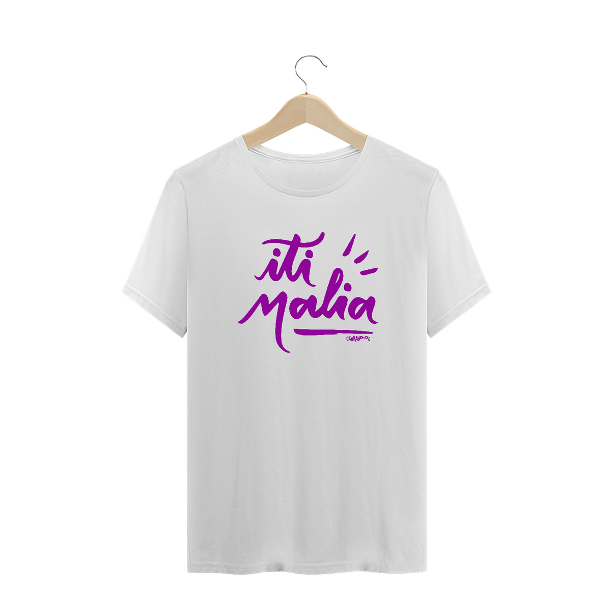 Nome do produto: Camiseta Plus Size Iti Malia