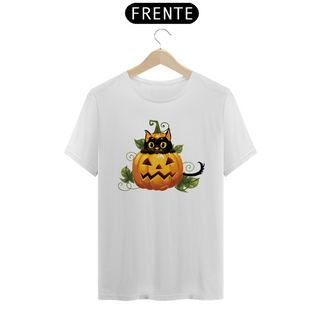 Nome do produtoCamiseta Gato Preto Halloween