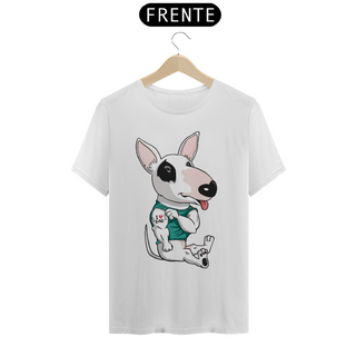 Nome do produtoCamiseta Bull Terrier I Love Dad