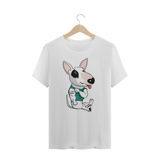 Nome do produtoCamiseta Plus Size Bull Terrier I Love Dad