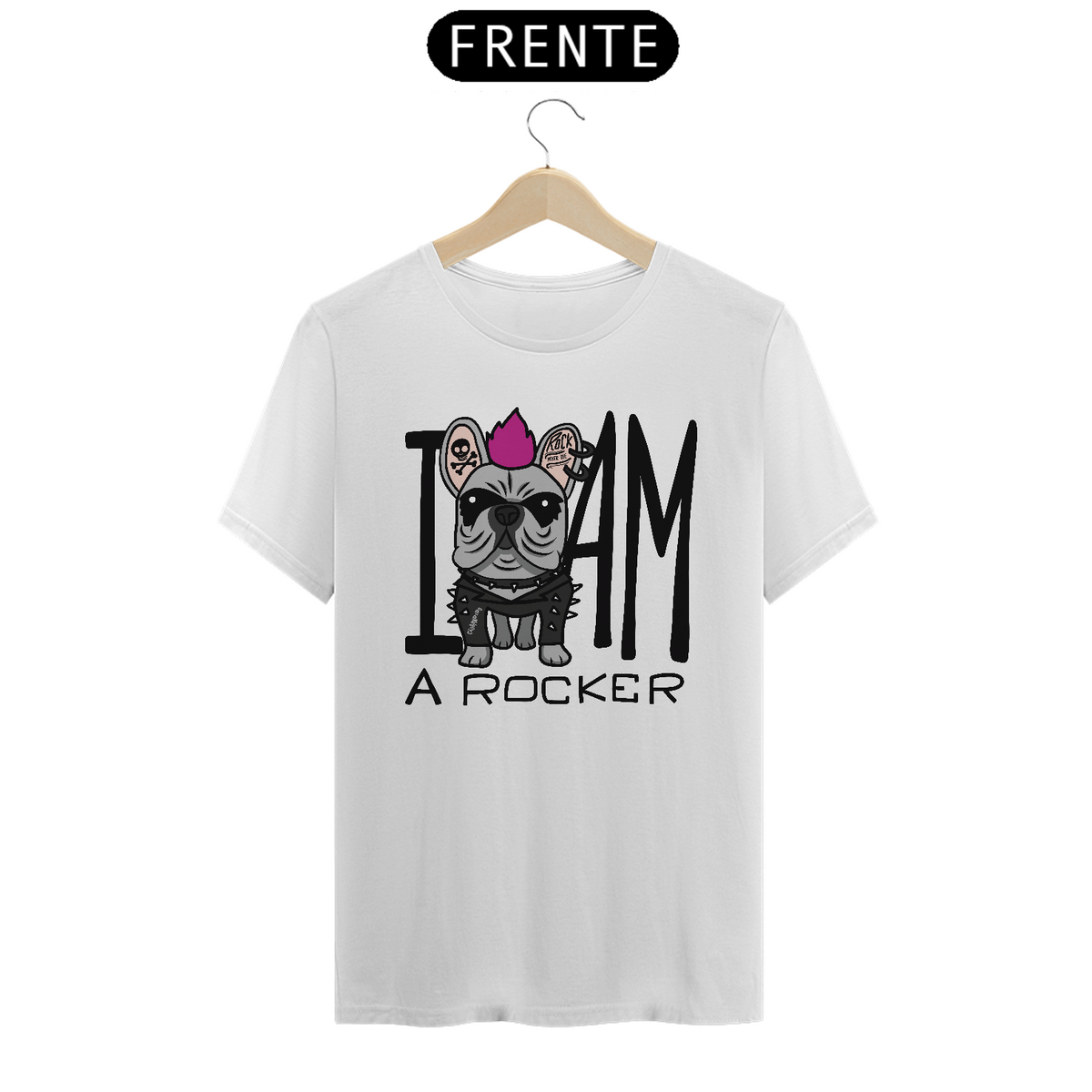 Nome do produto: Camiseta I Am a Rocker