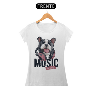 Nome do produtoBaby Look Music and Dog