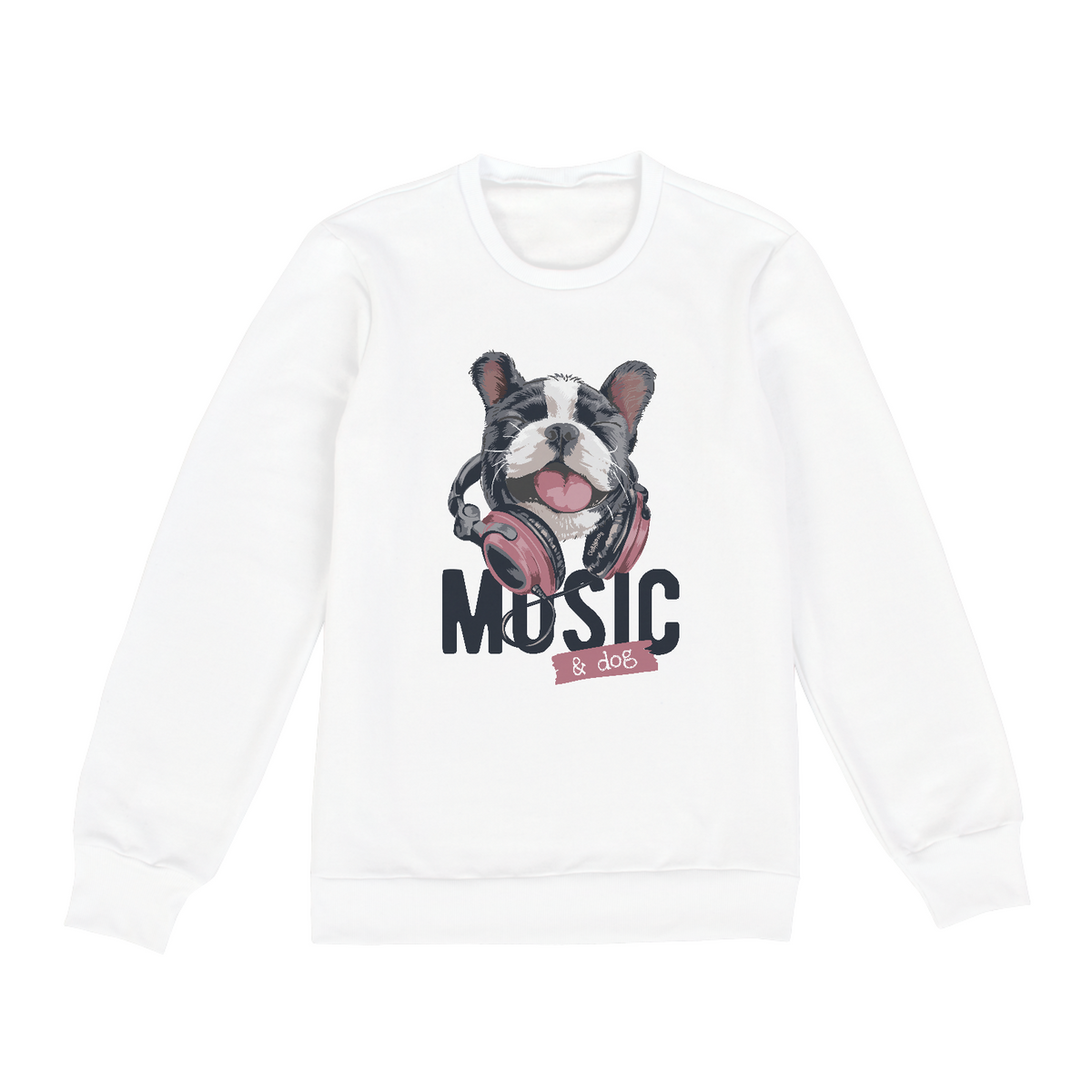 Nome do produto: Moletom Blusão Music and Dog