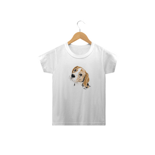 Nome do produtoCamiseta Infantil Beagle Pintura Digital