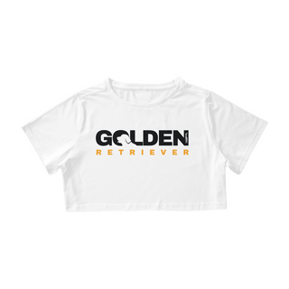Cropped Golden Retriever Logotipo