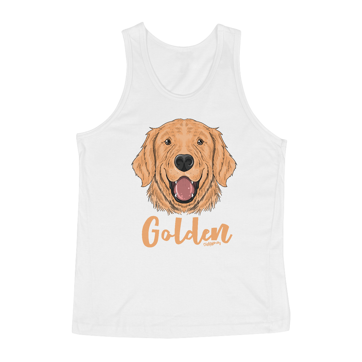 Nome do produto: Regata Cachorro Golden