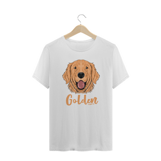 Nome do produtoCamiseta Plus Size Cachorro Golden