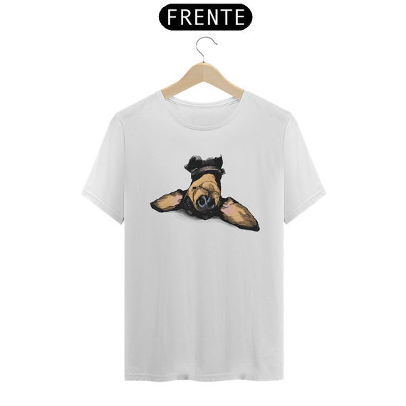 Camiseta Dachshund de Cabeça para Baixo