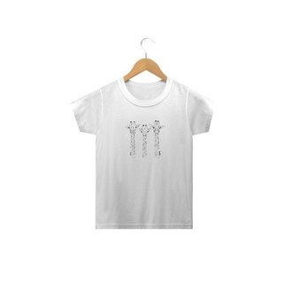 Nome do produtoCamiseta Infantil Girafa - Modelo 3