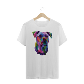 Nome do produtoCamiseta Plus Size Pitbull Pop Art