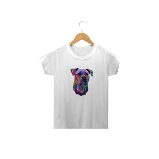 Nome do produtoCamiseta Infantil Pitbull Pop Art