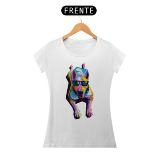 Nome do produtoBaby Look Cachorro Deitado Pop Art