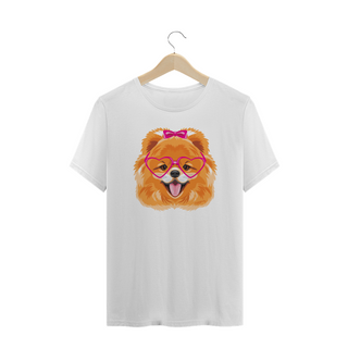 Nome do produtoCamiseta Plus Size Spitz Alemão - Lulu da Pomerânia Fêmea