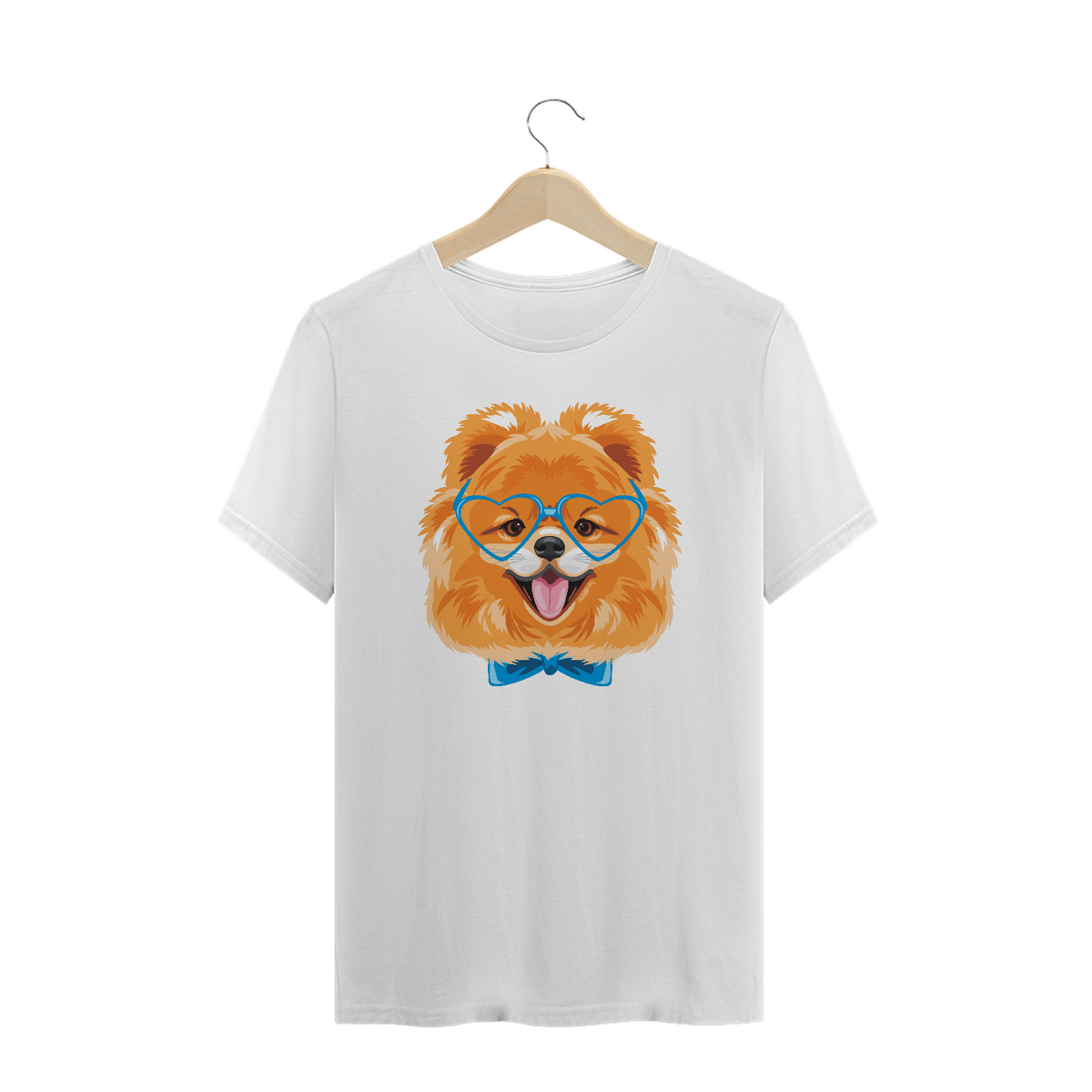 Nome do produto: Camiseta Plus Size Spitz Alemão - Lulu da Pomerânia Macho