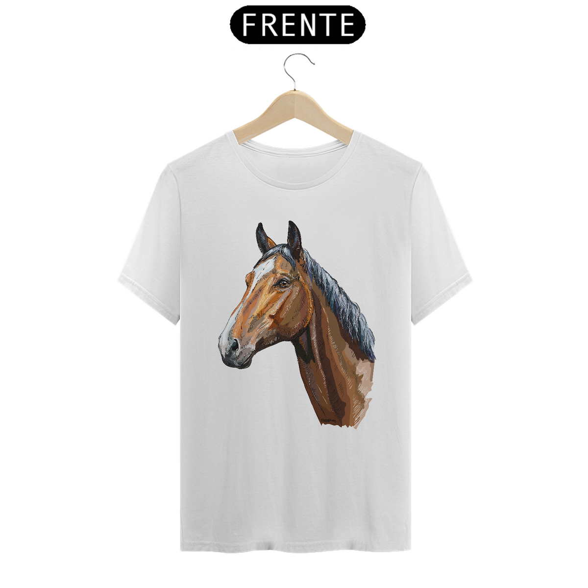 Nome do produto: Camiseta Cavalo - Modelo 3