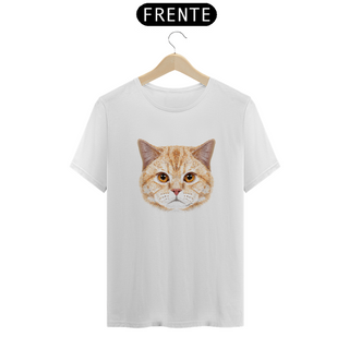 Nome do produtoCamiseta Gato Retrato