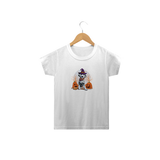 Nome do produtoCamiseta Infantil Dálmata Halloween