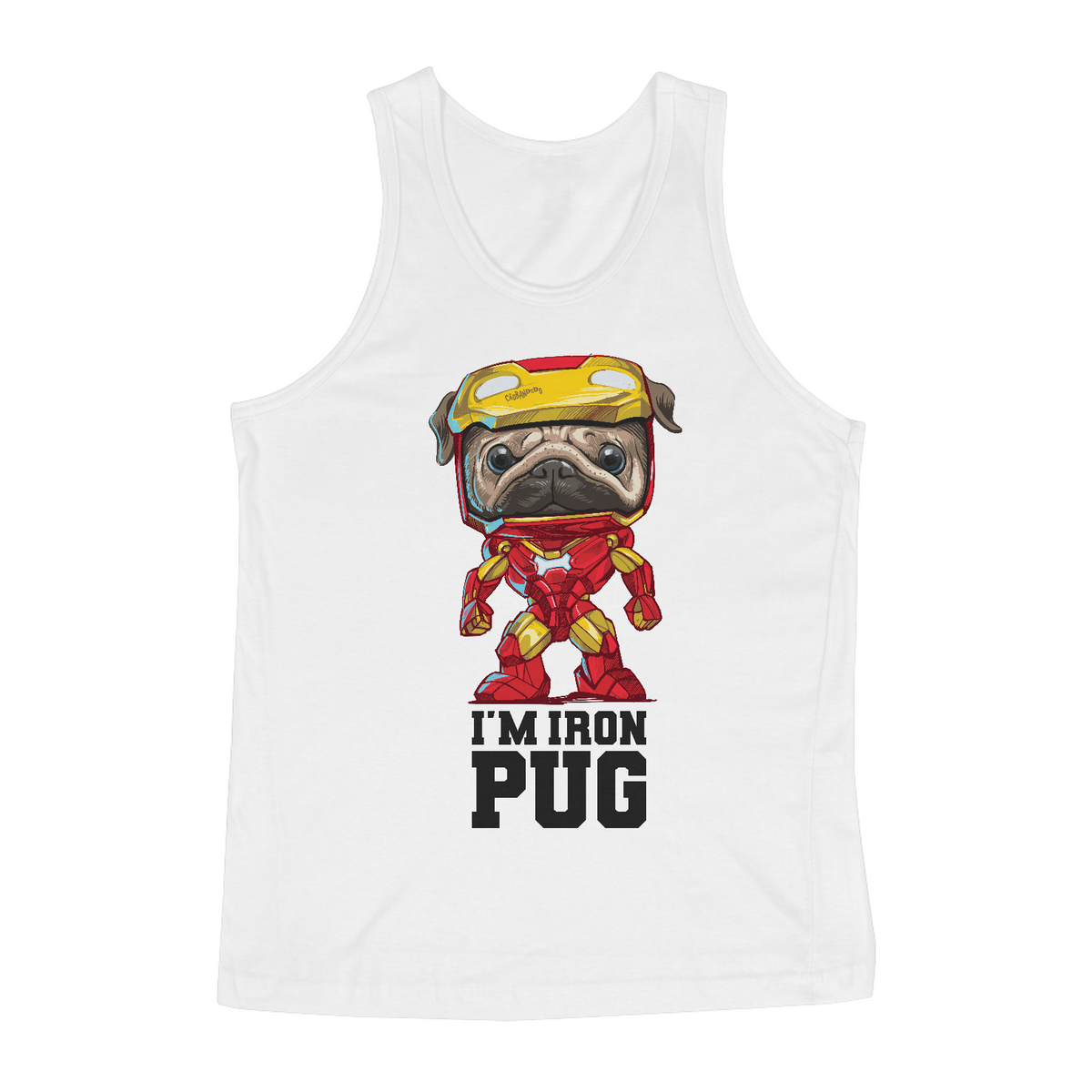 Nome do produto: Regata I\'m Iron Pug