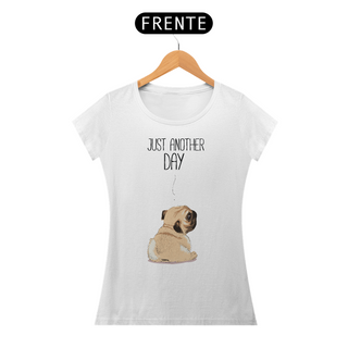 Nome do produtoBaby Look Pug Just Another Day