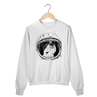 Nome do produtoMoletom Blusão Boston Terrier Astronauta