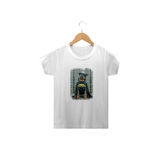 Nome do produtoCamiseta Infantil Rottweiler Batman