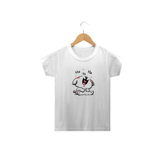 Camiseta Infantil Cachorrinho Rindo