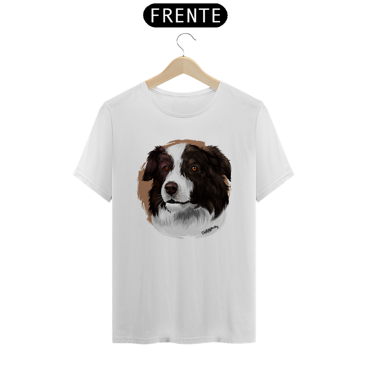 Nome do produto: Camiseta Border Collie