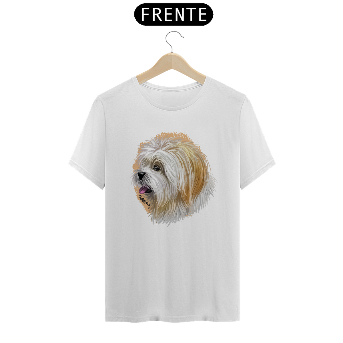 Nome do produto: Camiseta Lhasa Apso