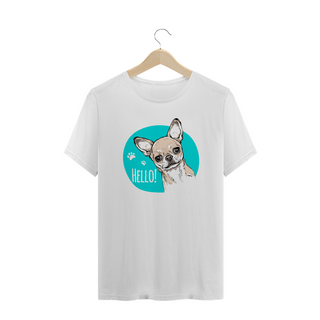 Nome do produtoCamiseta Plus Size Chihuahua Hello