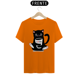 Nome do produtoCamiseta Gato Preto Café