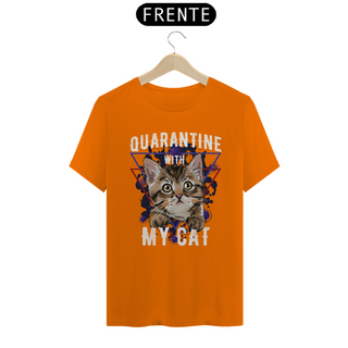 Nome do produtoCamiseta Quarantine With My Cat