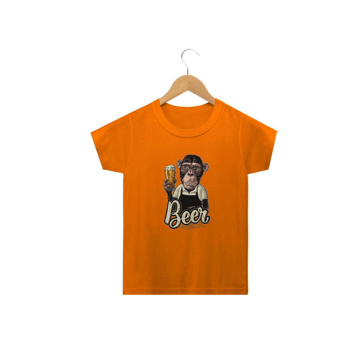 Nome do produto: Camiseta Infantil Macaco - Modelo 2