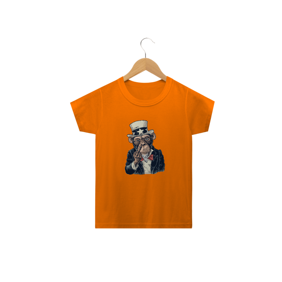 Nome do produto: Camiseta Infantil Macaco - Modelo 6