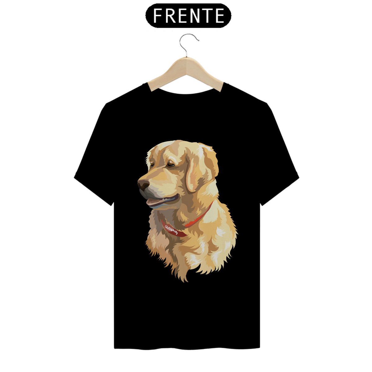 Nome do produto: Camiseta Golden Retriever