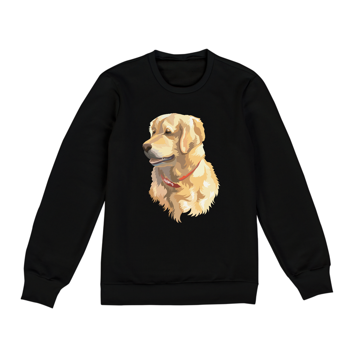 Nome do produto: Moletom Blusão Golden Retriever