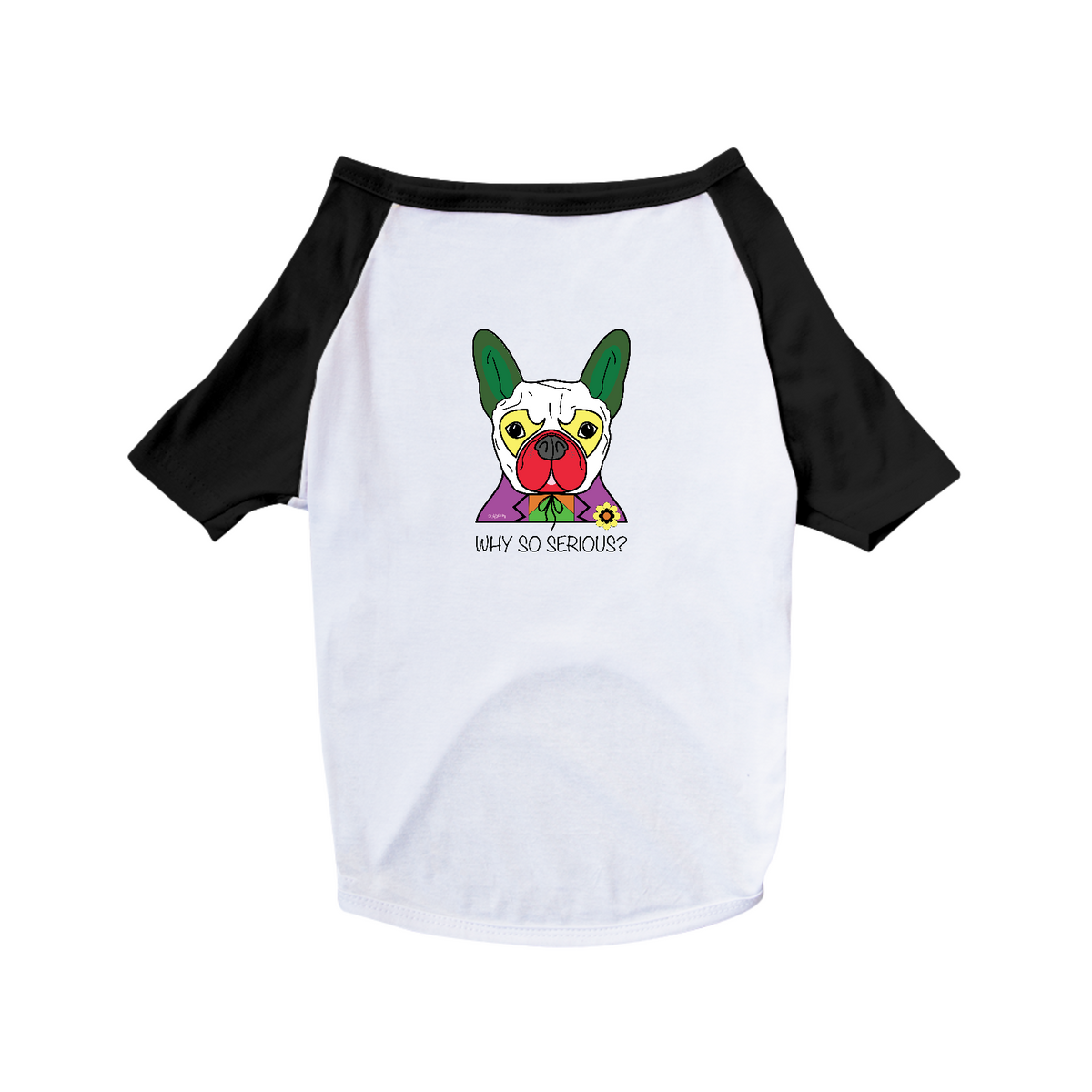 Nome do produto: Camiseta para Cachorro - Coringa - Why So Serious?