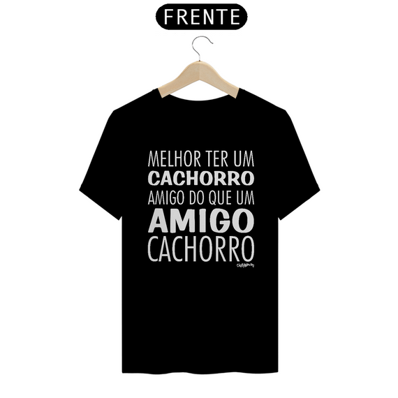 Camiseta Cachorro Amigo ou Amigo Cachorro