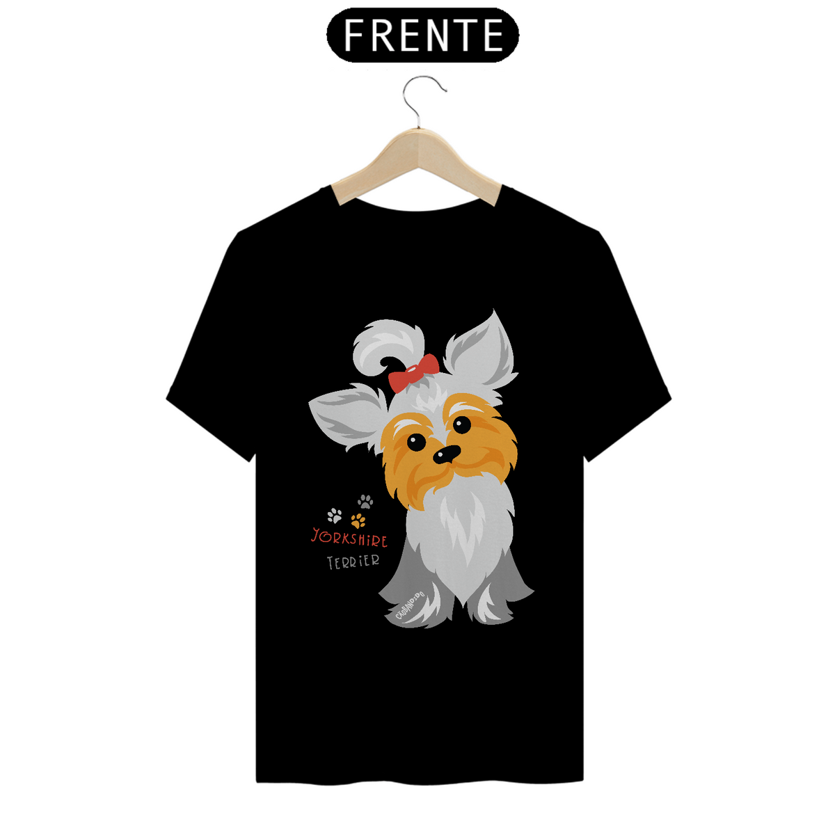 Nome do produto: Camiseta Yorkshire Terrier